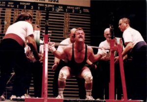 Dave Smith Squatting