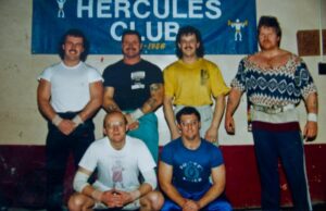 Mullet Head Dave Smith (1st Left) And Legendary Ben Hartigan