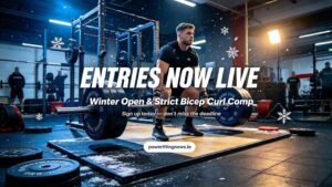 📝 ENTRIES NOW LIVE: GPC Ireland Winter Open 2026 + Inaugural Strict Curl Competition — Sign Up Today!